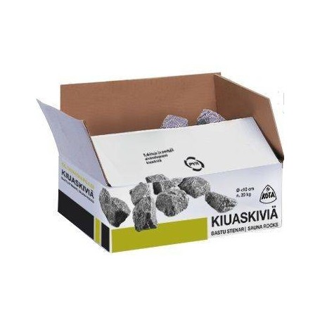  Tillbehör ved eldat bastuaggregat   Bastusten Narvi, olivindiabas, 5-10 cm, 20 kg   